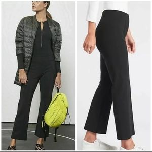 ATHLETA Mercurial Crop Black Pant Slacks Stretchy